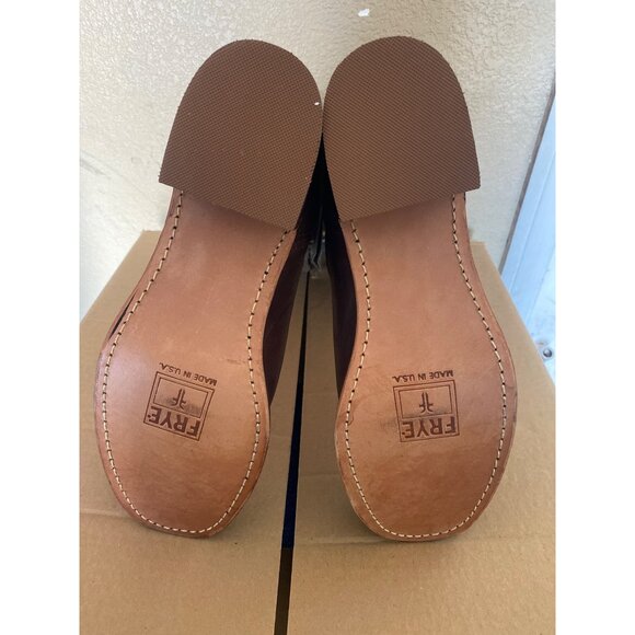 Frye Campus 14L Brown Tall Leather Campus Boots Men’s 11 USA 87290 Vintage NWOB - Picture 9 of 15